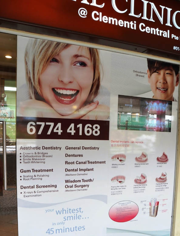 A Dental Clinic Reviews Services Located At Clementi West Region