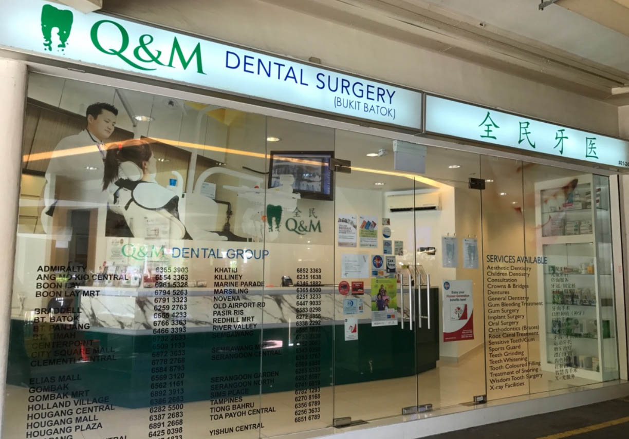 Q And M Dental Surgery Toh Yi Reviews Services Located At Bukit Timah Central Region