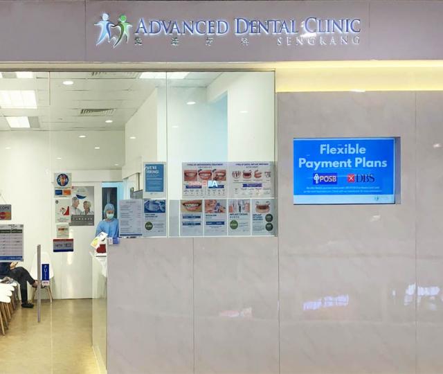 Advanced Dental Clinic located at Sengkang, North-East Region