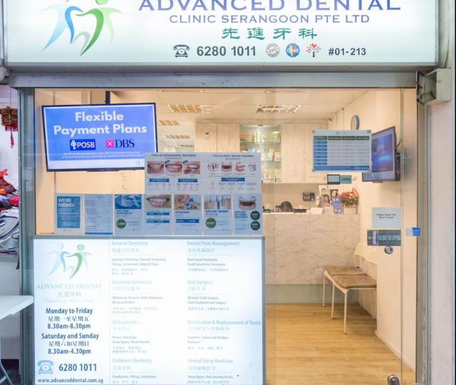 Advanced Dental Clinic located at Serangoon, North-East Region