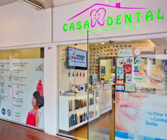 Casa Dental located at Ang Mo Kio, North-East Region