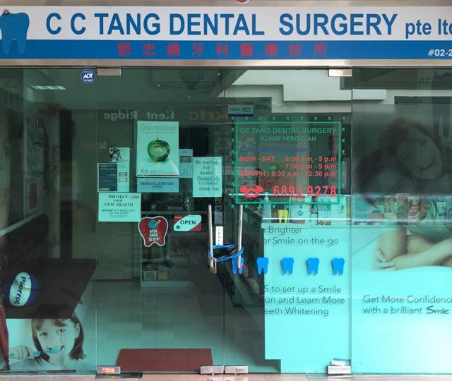 CC Tang Dental Surgery Pte Ltd located at Woodlands, North Region