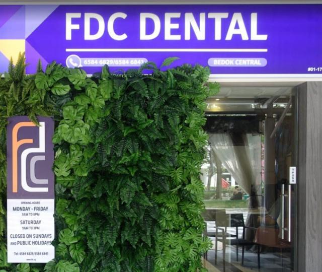 FDC Dental located at Bedok, East Region