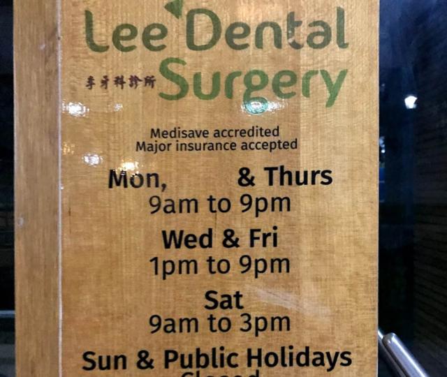 Lee Dental Surgery by FDC located at Tampines, East Region