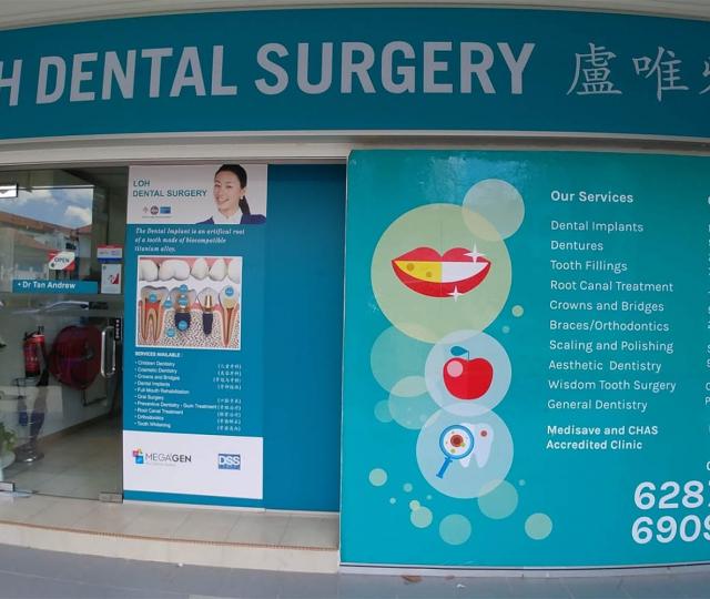 Loh Dental Surgery located at Toa Payoh/Potong Pasir, Central Region