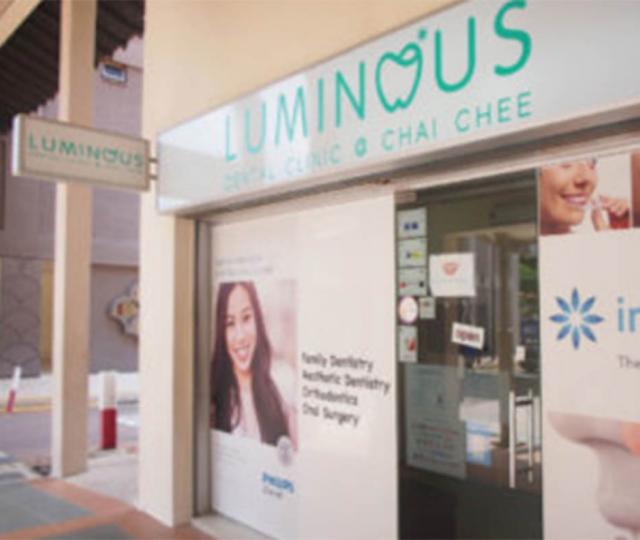 Luminous Dental (Chai Chee) located at Bedok, East Region Luminous Dental (Chai Chee) located at Bedok, East Region