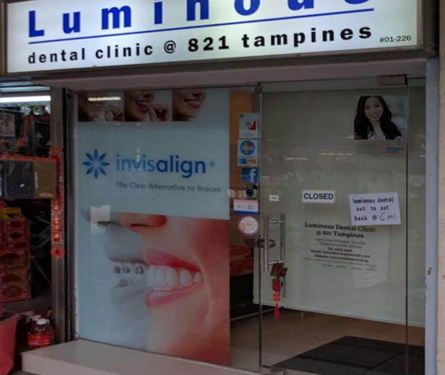 Luminous Dental Clinic located at Tampines, East Region