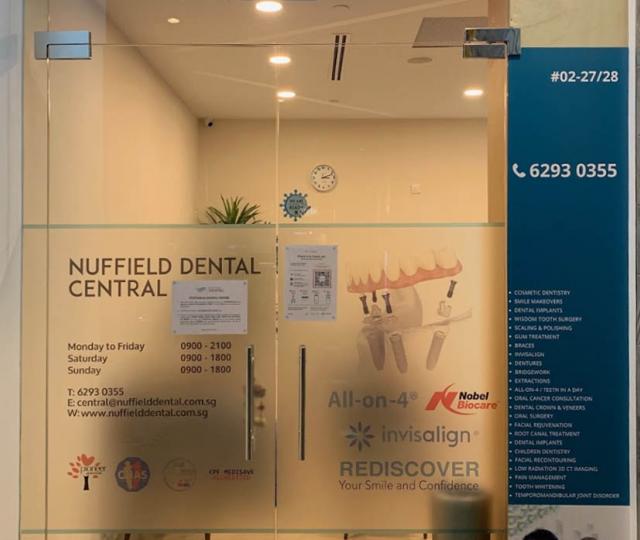 Nuffield Dental Central located at Central Area, Central Region