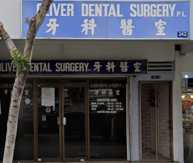 Oliver Dental Surgery Pte Ltd located at Marine Parade, Central Region