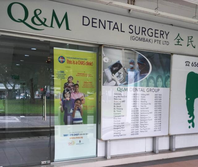 Q and M Dental Surgery Gombak located at Bukit Batok, West Region
