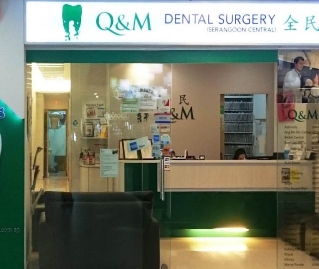 Q and M Dental Surgery NEX located at Serangoon, North-East Region