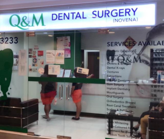 Q and M Dental Surgery located at Novena, Central Region