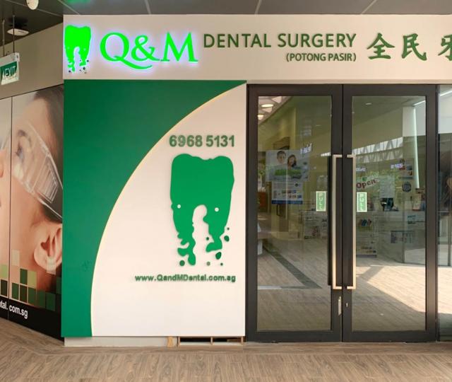 Q and M Dental Surgery POIZ Centre located at Toa Payoh/Potong Pasir, Central Region