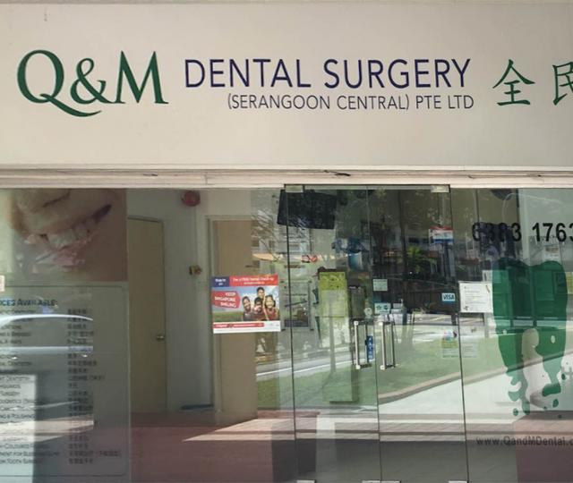 Q and M Dental Surgery Central located at Serangoon, North-East Region