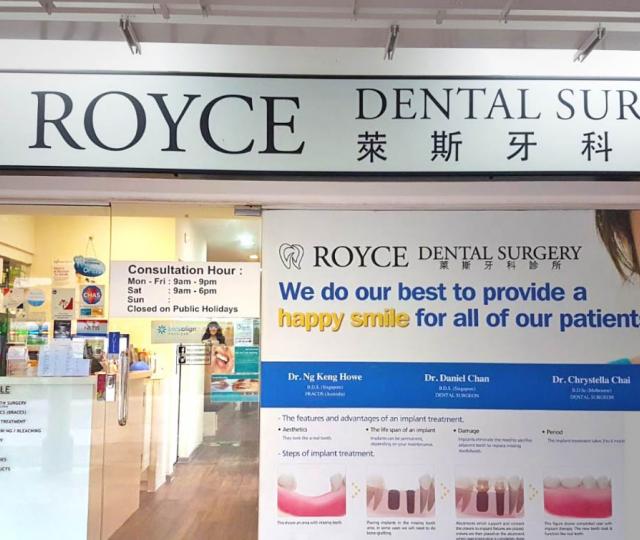 Royce Dental Surgery Ghim Moh located at Queenstown, Central Region