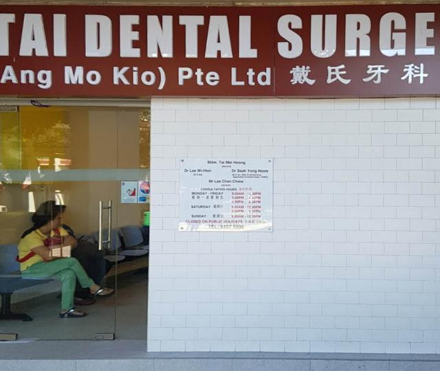 Tai Dental Surgery located at Ang Mo Kio, North-East Region