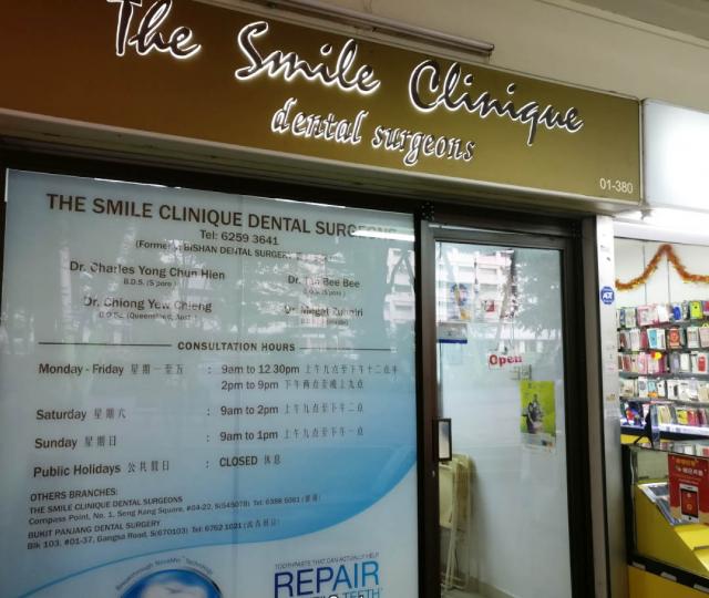 The Smile Clinique Dental Surgeons located at Bishan, Central Region The Smile Clinique Dental Surgeons located at Bishan, Central Region