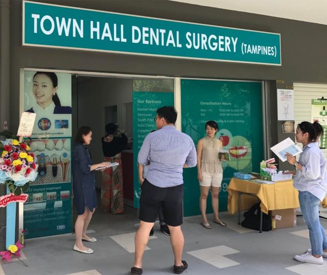 Town Hall Dental Surgery located at Tampines, East Region Town Hall Dental Surgery located at Tampines, East Region