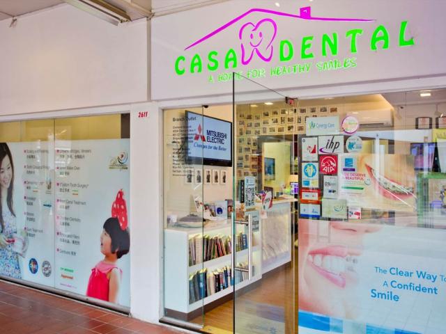 Casa Dental located at Ang Mo Kio, North-East Region