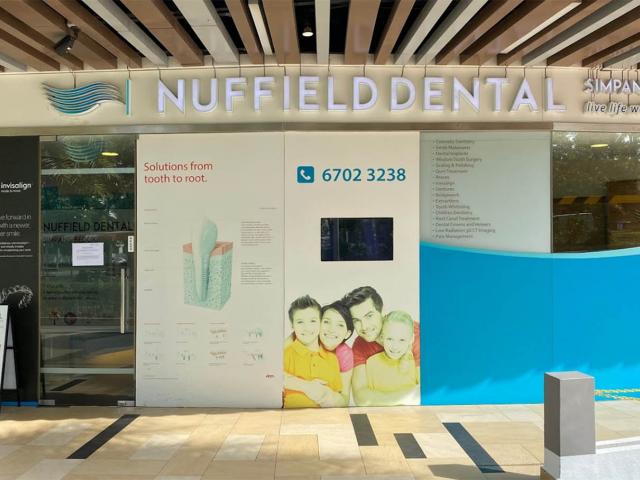 Nuffield Dental Simpang located at Bedok, East Region