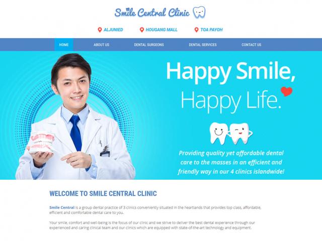 Smile Central Clinic located at Toa Payoh/Potong Pasir, Central Region
