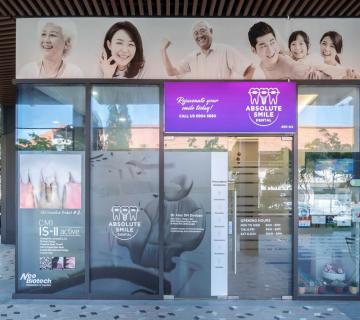Absolutesmile Dental located at Toa Payoh/Potong Pasir, Central Region