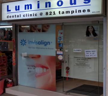 Luminous Dental Clinic located at Tampines, East Region