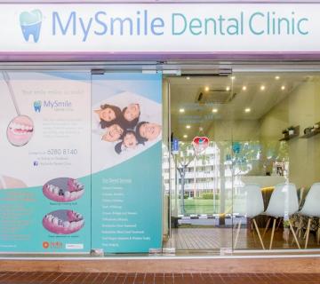 MySmile Dental Clinic located at Hougang, North-East Region