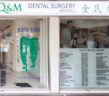 Q and M Dental Surgery Braddell located at Toa Payoh/Potong Pasir, Central Region