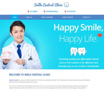 Smile Central Clinic located at Toa Payoh/Potong Pasir, Central Region