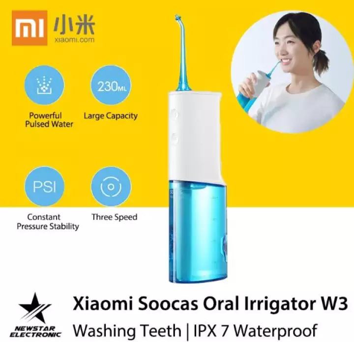 Xiaomi Soocas Oral Irrigator W3 Portable Water Dental Flosser